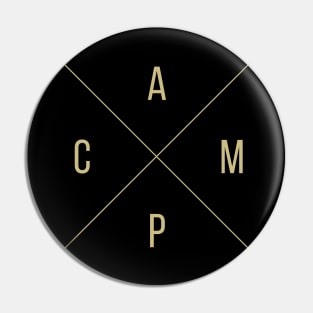 Camp X Logo Apparel and Accessories Pin