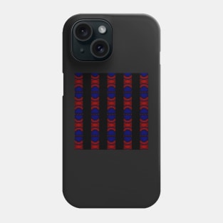 Red Blue Black Stripe Phone Case