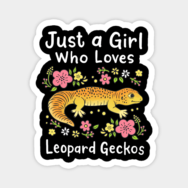 Leopard Gecko Lizard Leopard Gecko Lover Magnet by CreativeGiftShop