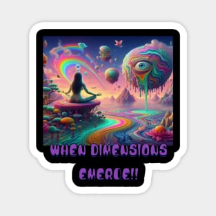 Dimensions emerge Magnet