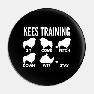 KEES Training Keeshond Tricks Pin