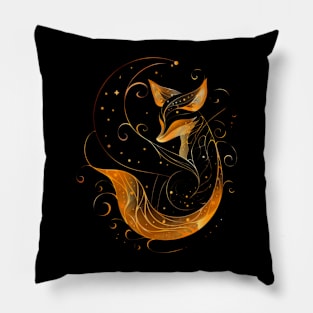 Fox Romantic Sequences Pillow