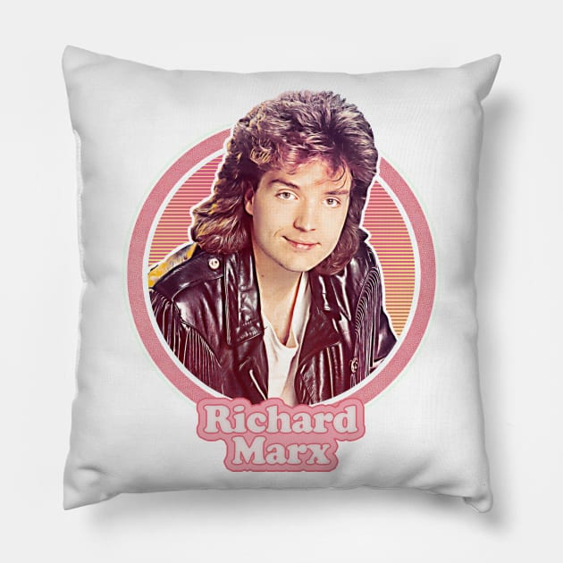 Richard Marx -- Retro Pop Music Fan Design Pillow by DankFutura