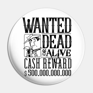 Wanted Profile Pin