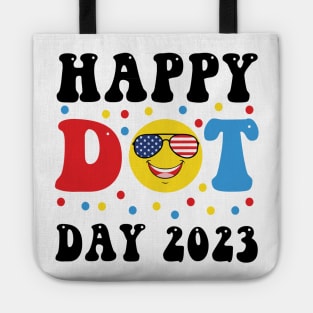 Happy International Dot Day 2023 September 15th Polka Dot Tote