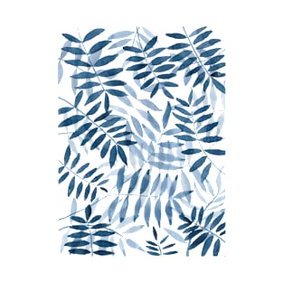 Blue Foliage T-Shirt