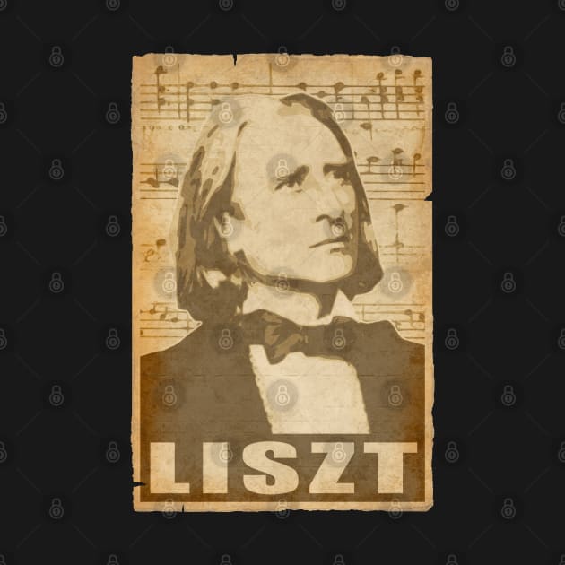 Franz Liszt musical notes by Nerd_art