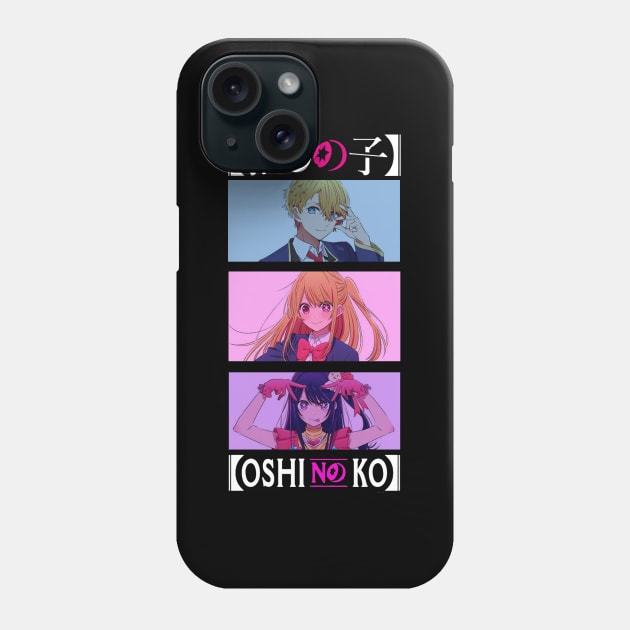 Trio oshi no ko Phone Case by kalush club