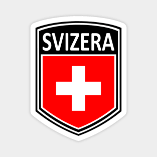 Flag Shield - Svizera Magnet