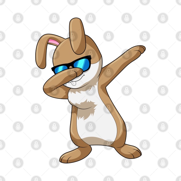 Rabbit at Hip Hop Dance Dab by Markus Schnabel