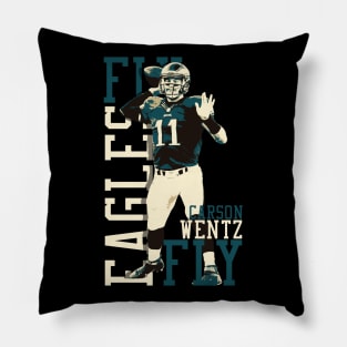 Fly Eagles Fly Carson Wentz Pillow