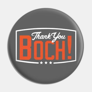 Thank You Boch Logo Pin