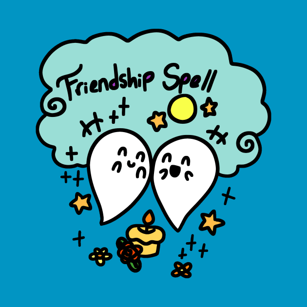 Friendshp Spell Ghost by saradaboru