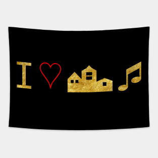 MUSIC IS LIFE Tapestry