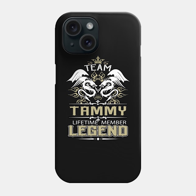 Tammy Name T Shirt -  Team Tammy Lifetime Member Legend Name Gift Item Tee Phone Case by yalytkinyq