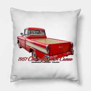 1957 Chevrolet 3124 Cameo Carrier Pickup Truck Pillow