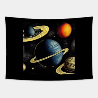 Planets Tapestry