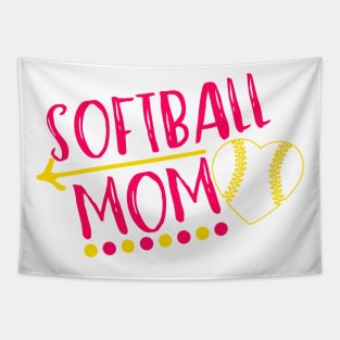 Softball Mom Tapestry