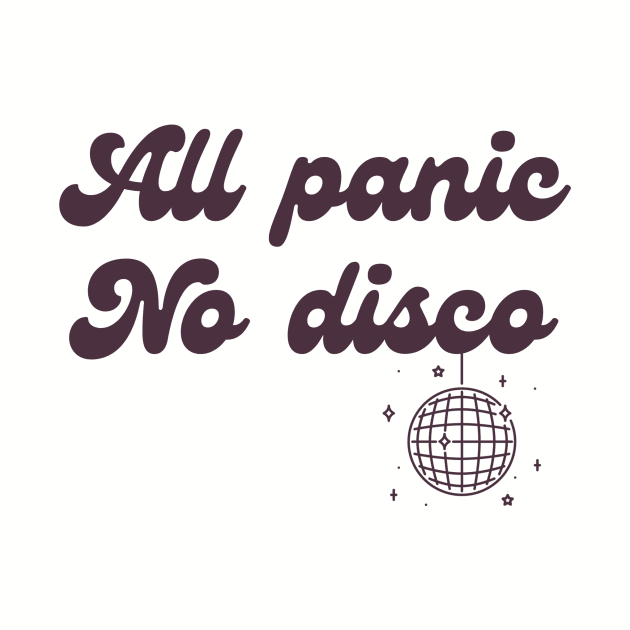 All panic no disco by hrose524