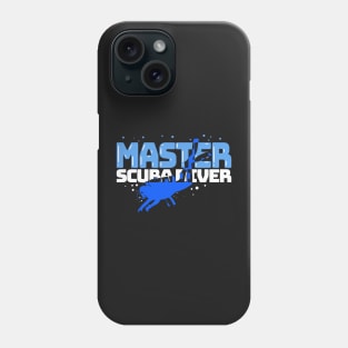 SCUBA DIVING: Master Scuba Diver Phone Case