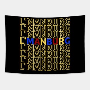 Lmanburg Repeated pattern Tapestry