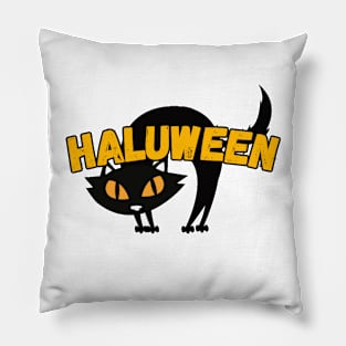 Halloween cat Pillow