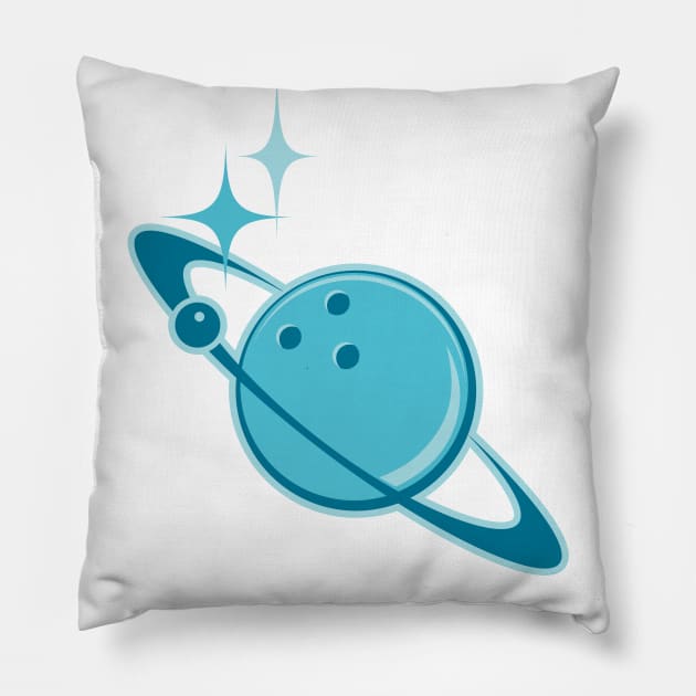 Stellar Bowling! Pillow by SWON Design