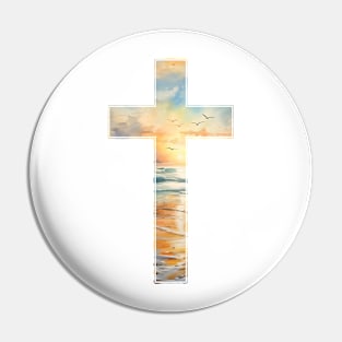 Joyful Cross Pin