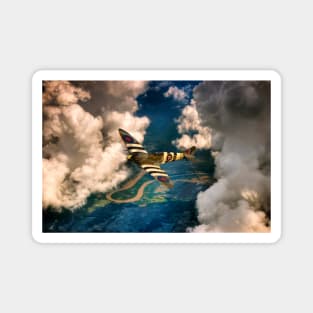 Spitfire Between The Clouds Magnet