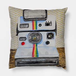 Polaroid Land Camera Pillow
