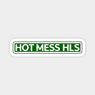 Hot Mess Dr Street Sign Magnet