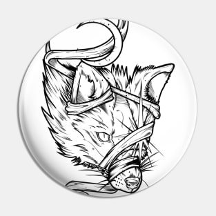 Night Fox Pin