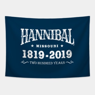 Hannibal Missouri 200 year Anniversary Tapestry