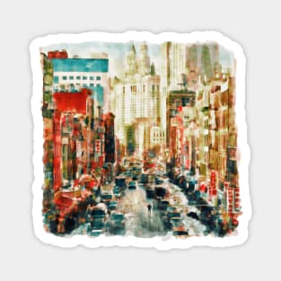 Winter in Chinatown - New York Magnet