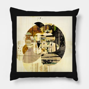 Composition Number Three abstract art Pillow