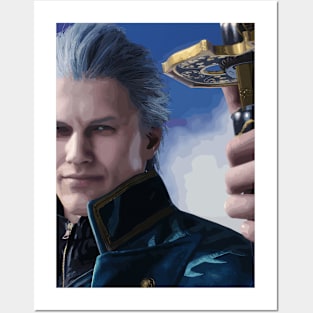 Vergil DMC 5 Remastered Poster for Sale by fallen1art