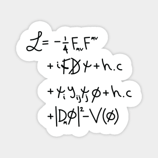 Universe Lagrangian W Magnet