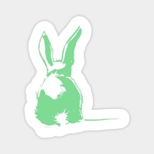 green bunny Magnet