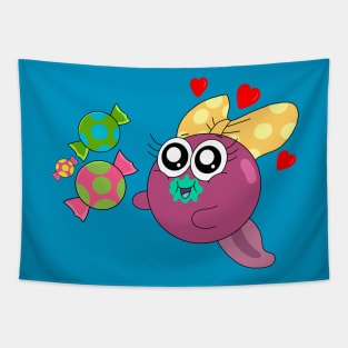 Polly's Candy Love Tapestry