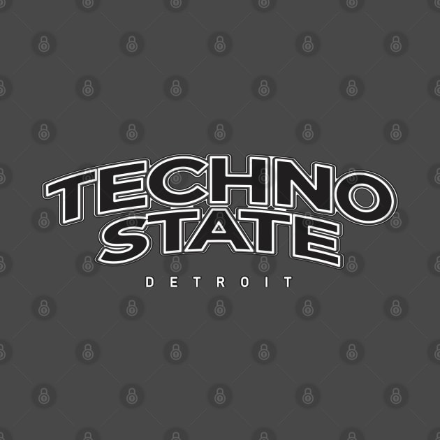 Detroit Techno: Techno State by Blasé Splee Design : Detroit