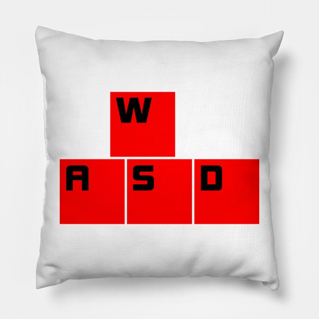 PC Gamer Keyboard Pillow by GreenGuyTeesStore