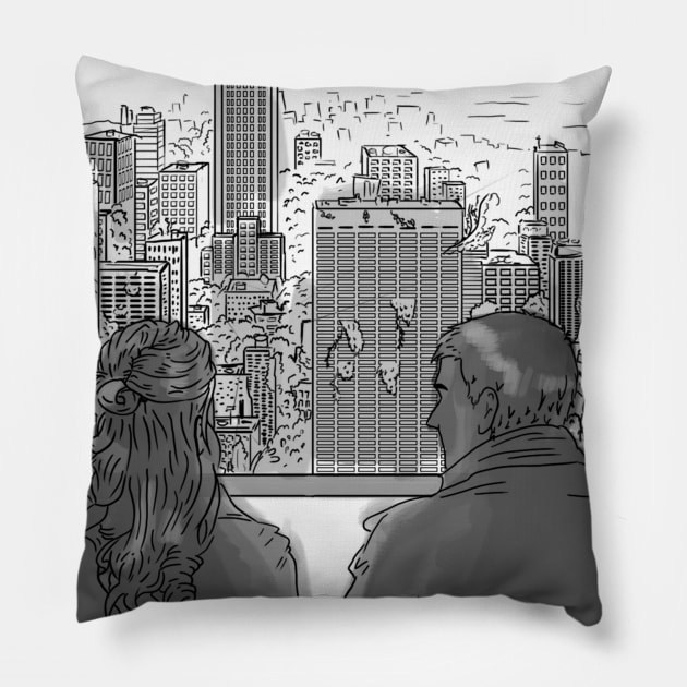 Hannah Hunt Pillow by theurelernesto