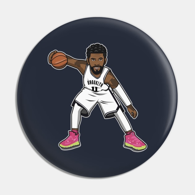 Kyrie Irving Cartoon Style - Home Pin by ray1007