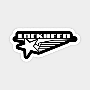 Lockheed Corporation American WW2 Aircraft Plane Company Logo Gift Magnet