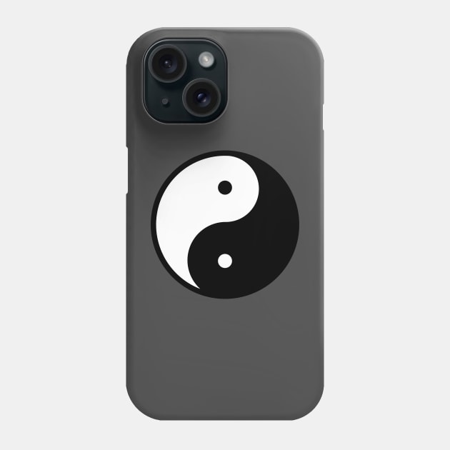 Yin-Yang Symbol Phone Case by JacCal Brothers