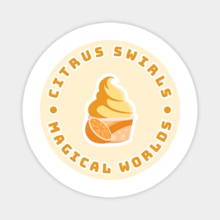 Citrus Swirls & Magical Worlds Magnet