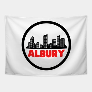 Life Is Better In Albury - Albury Skyline - Albury Tourism - Albury Skyline City Travel & Adventure Lover Tapestry