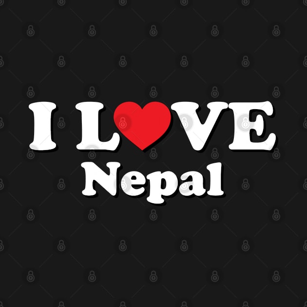 I Love Nepal by Ericokore