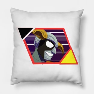 Go Robo Now Luminous Veil Headshot Pillow