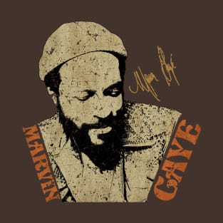 Marvin Gaye with Signature T-Shirt